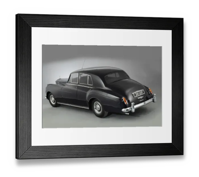 Framed Print : 1958 Rolls Royce Silver Cloud 1