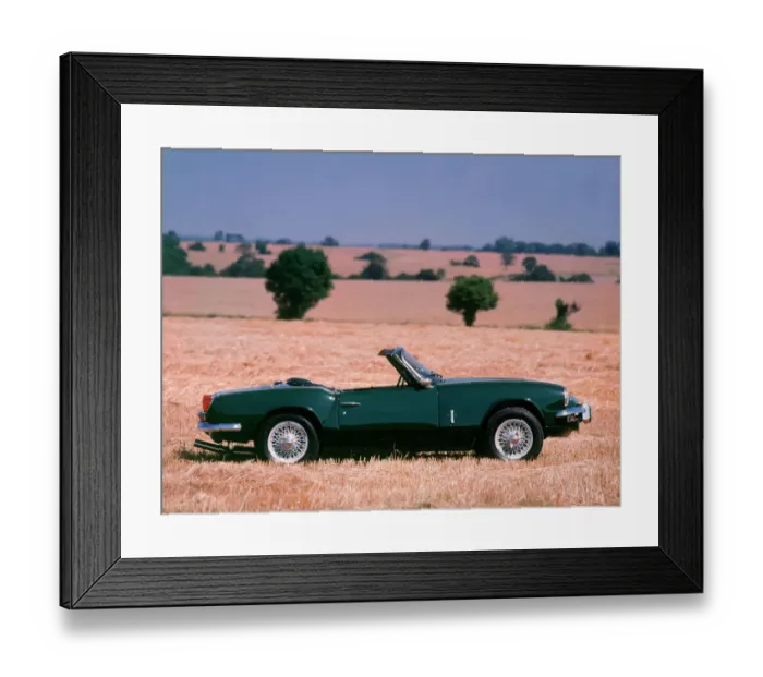 Framed Print : 1967 Triumph Spitfire