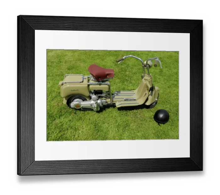 Framed Print : 1946 Lambretta