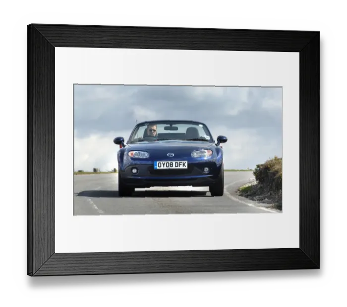 Framed Print : 2008 Mazda MX5 Framed Print : 2008 Mazda MX5