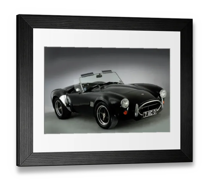 Framed Print : 1991 AC Cobra