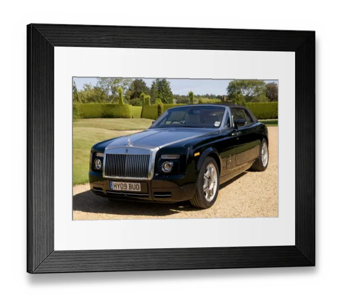 Framed Print : 2009 Rolls Royce Framed Print : 2009 Rolls Royce