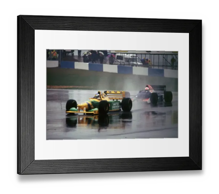 Framed Print : Benetton B193A Framed Print : Benetton B193A