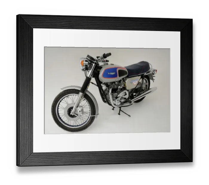 Framed Print : 1977 Triumph Bonneville Framed Print : 1977 Triumph Bonneville