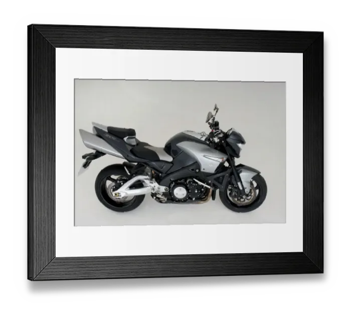 Framed Print : 2009 Suzuki B-King