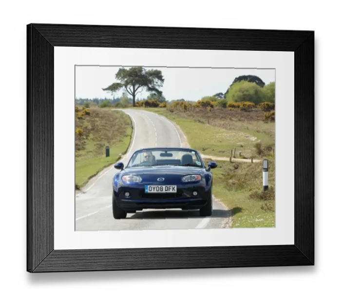 Framed Print : 2008 Mazda MX5 Framed Print : 2008 Mazda MX5