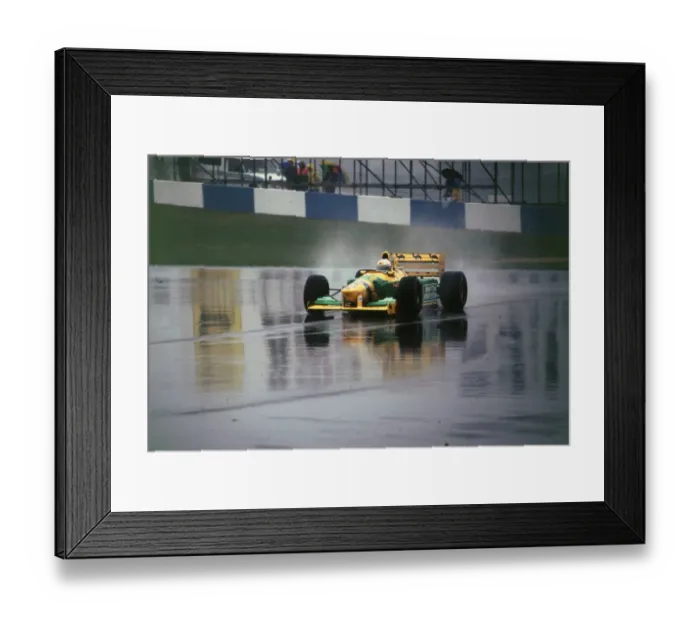 Framed Print : Benetton B193A Framed Print : Benetton B193A