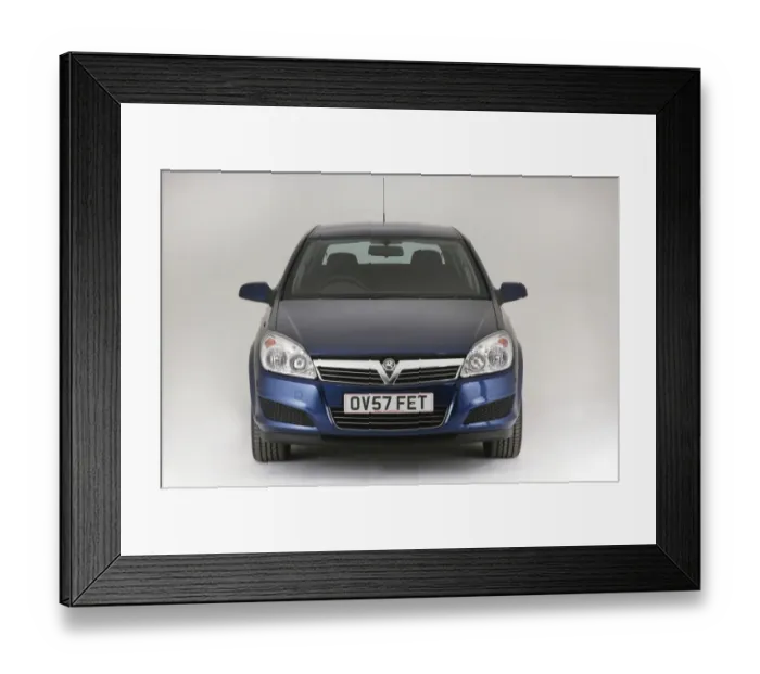 Framed Print : 2007 Vauxhall Astra