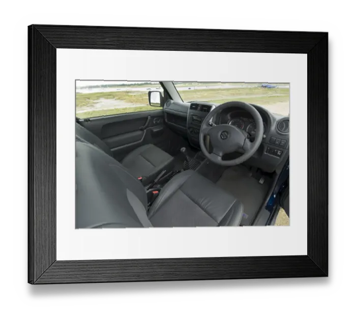 Framed Print : 2009 Suzuki Jimny