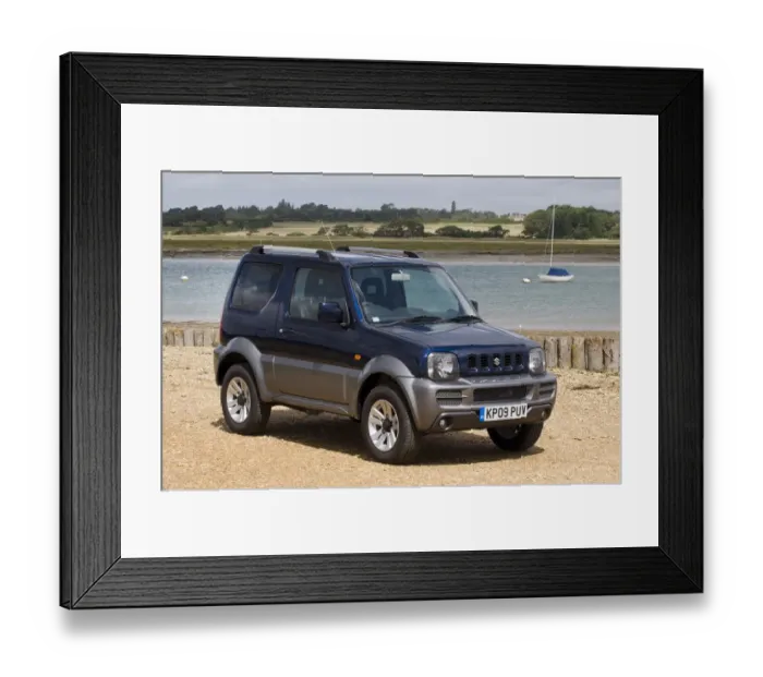 Framed Print : 2009 Suzuki Jimny