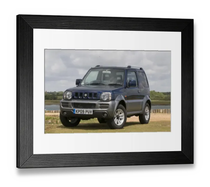 Framed Print : 2009 Suzuki Jimny