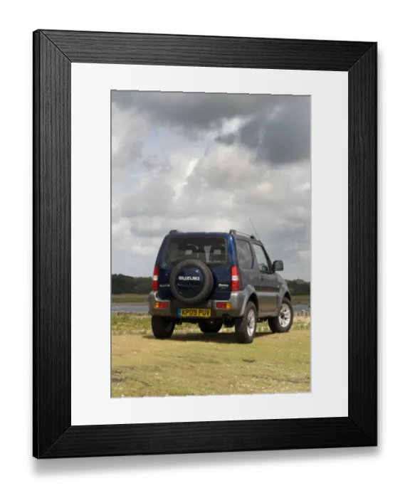 Framed Print : 2009 Suzuki Jimny