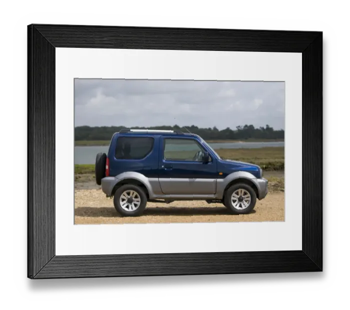 Framed Print : 2009 Suzuki Jimny Framed Print : 2009 Suzuki Jimny