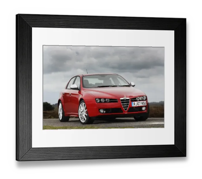 Framed Print : 2007 Alfa Romeo 159