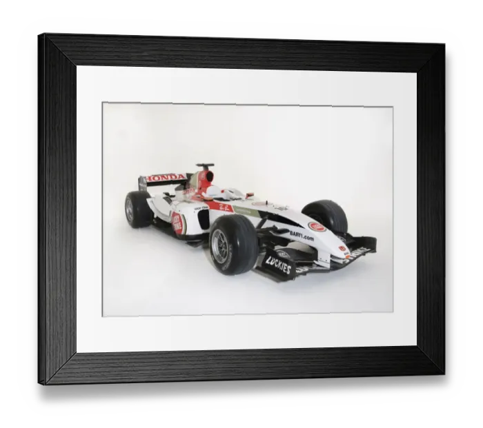 Framed Print : 2004 B. A. R. Honda Framed Print : 2004 B. A. R. Honda