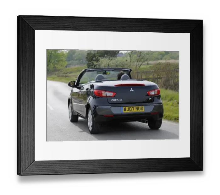 Framed Print : 2007 Mitsubishi