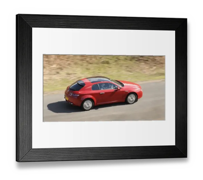 Framed Print : 2007 Alfa Romeo Brera