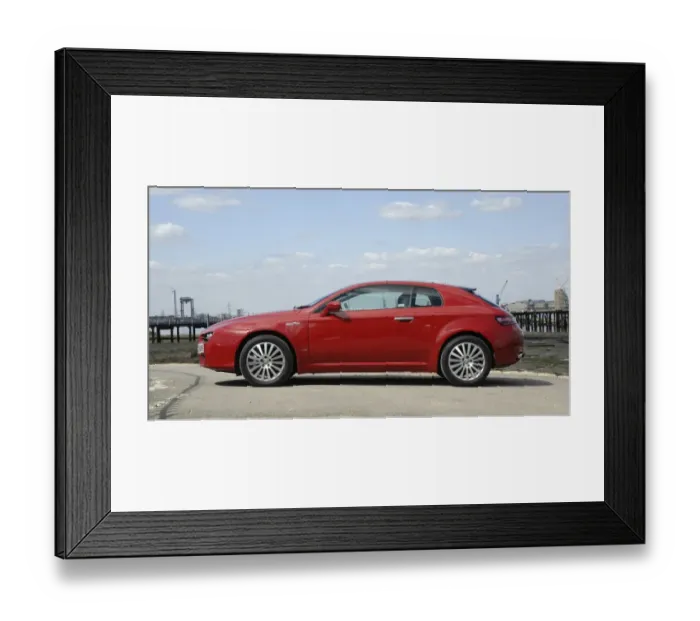 Framed Print : 2007 Alfa Romeo Brera