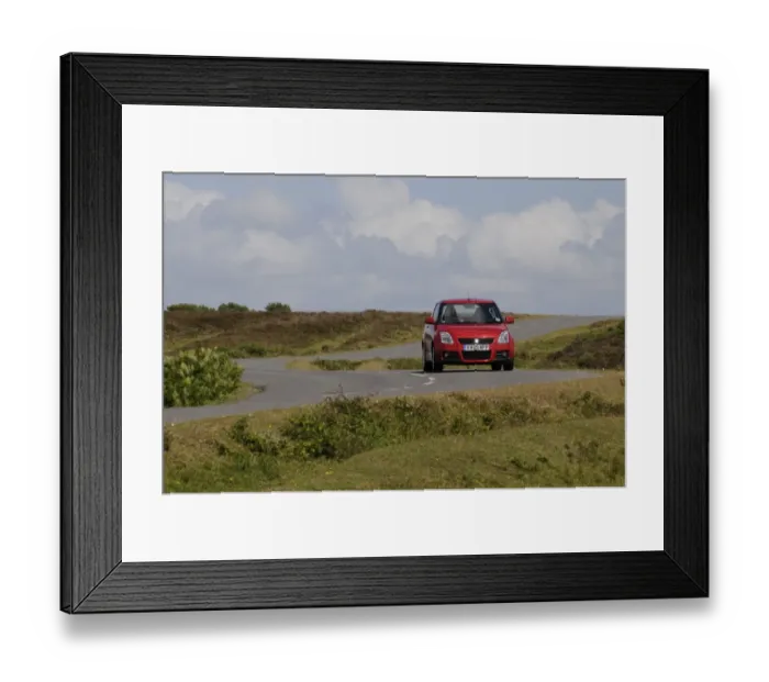 Framed Print : 2009 Suzuki Swift