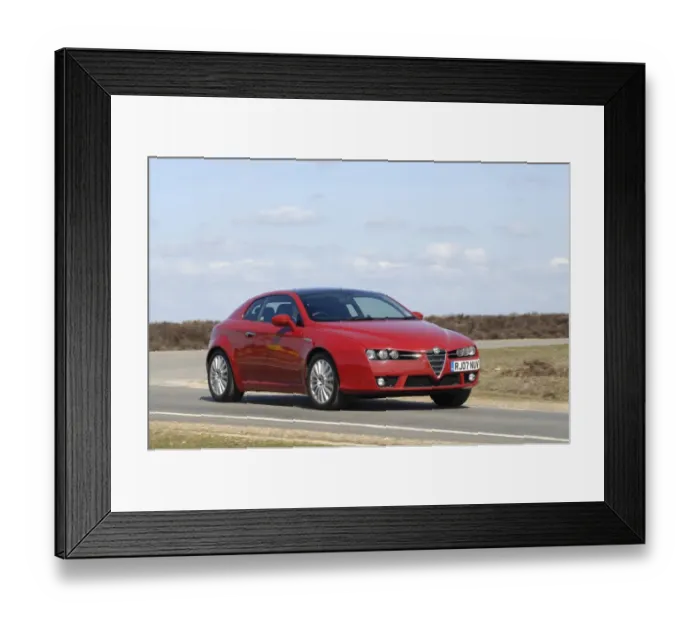 Framed Print : 2007 Alfa Romeo Brera