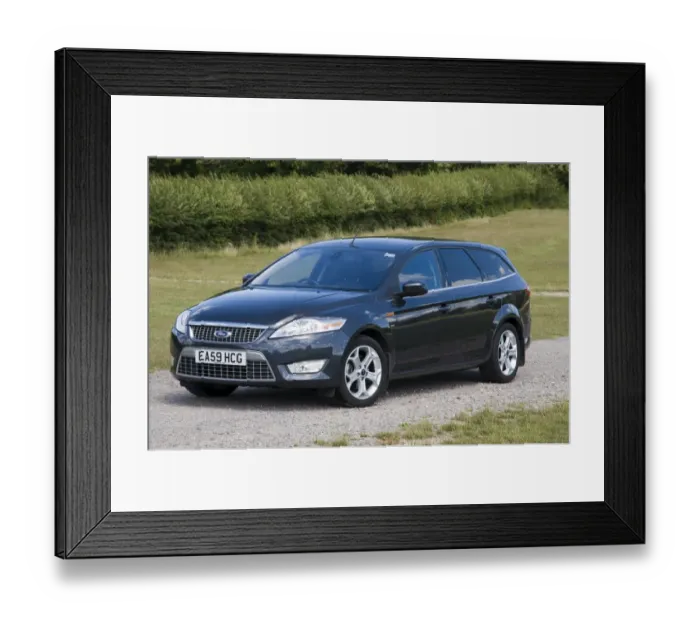 Framed Print : 2009 Ford Mondeo Framed Print : 2009 Ford Mondeo