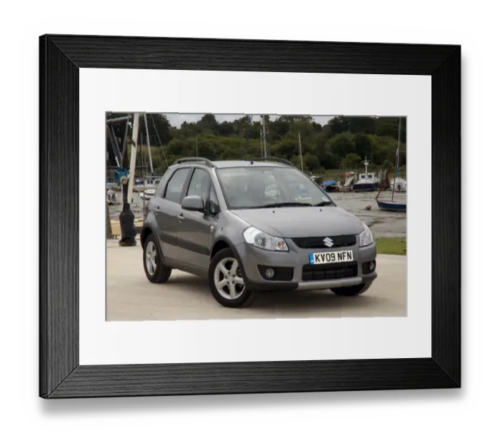 Framed Print : 2009 Suzuki SX4