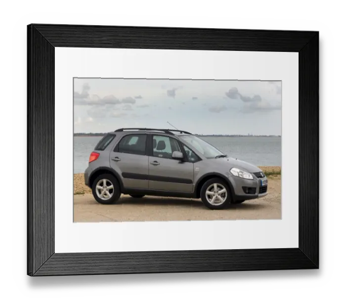 Framed Print : 2009 Suzuki SX4 Framed Print : 2009 Suzuki SX4