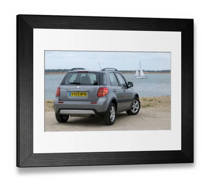 Framed Print : 2009 Suzuki SX4