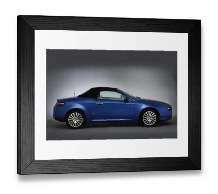 Framed Print : 2006 Alfa Romeo Spyder