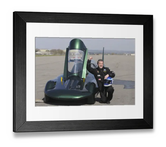 Framed Print : British Steam Car Framed Print : British Steam Car