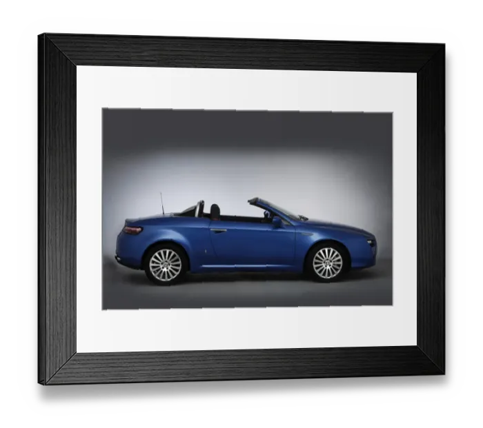 Framed Print : 2006 Alfa Romeo Spyder Framed Print : 2006 Alfa Romeo Spyder