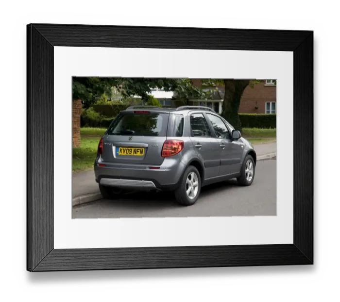 Framed Print : 2009 Suzuki SX4