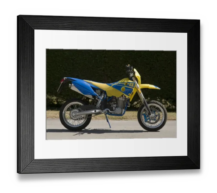Framed Print : 2004 Husaberg FS Framed Print : 2004 Husaberg FS