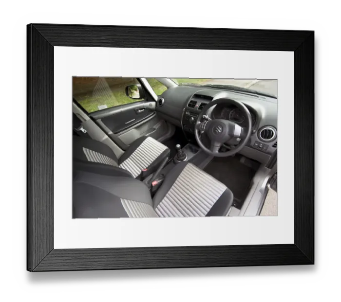 Framed Print : 2009 Suzuki SX4