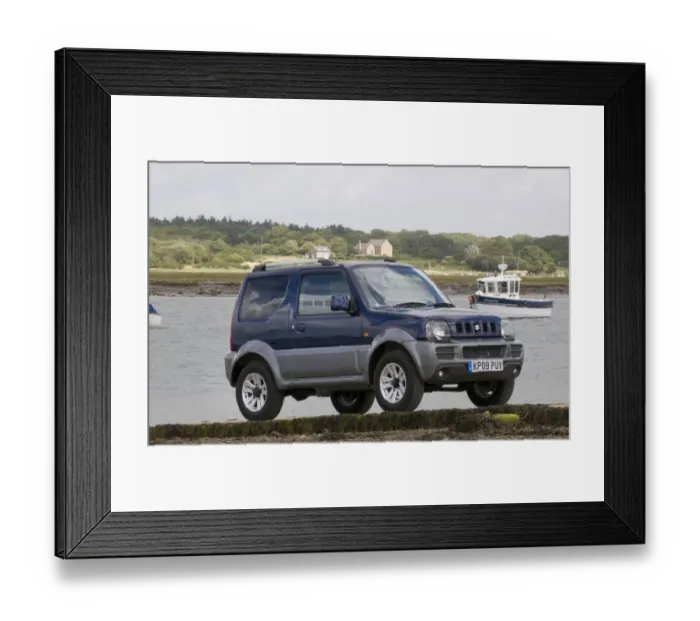 Framed Print : 2009 Suzuki Jimny Framed Print : 2009 Suzuki Jimny