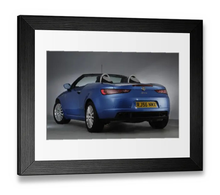 Framed Print : 2006 Alfa Romeo Spyder Framed Print : 2006 Alfa Romeo Spyder
