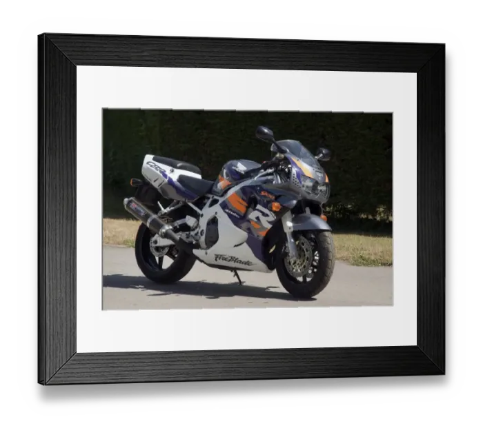 Framed Print : 1996 Honda 900