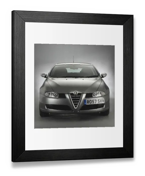 Framed Print : 2007 Alfa Romeo GT Framed Print : 2007 Alfa Romeo GT