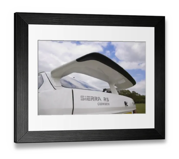 Framed Print : 1986 Ford Sierra Framed Print : 1986 Ford Sierra