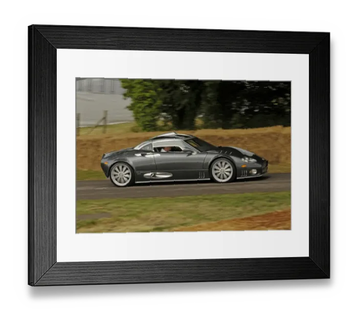 Framed Print : 2009 Spyker C8 Framed Print : 2009 Spyker C8