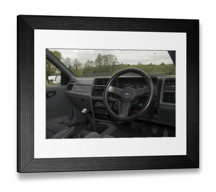 Framed Print : 1986 Ford Sierra Framed Print : 1986 Ford Sierra