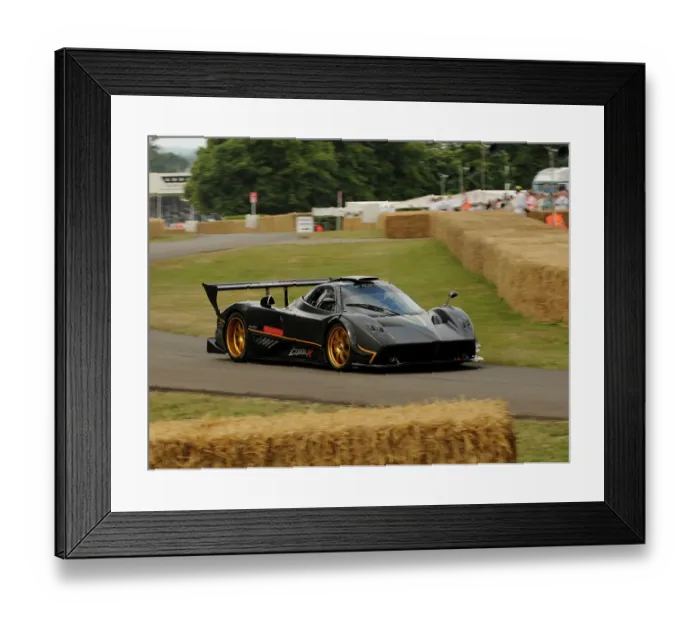 Framed Print : 2009 Pagani Zonda Framed Print : 2009 Pagani Zonda
