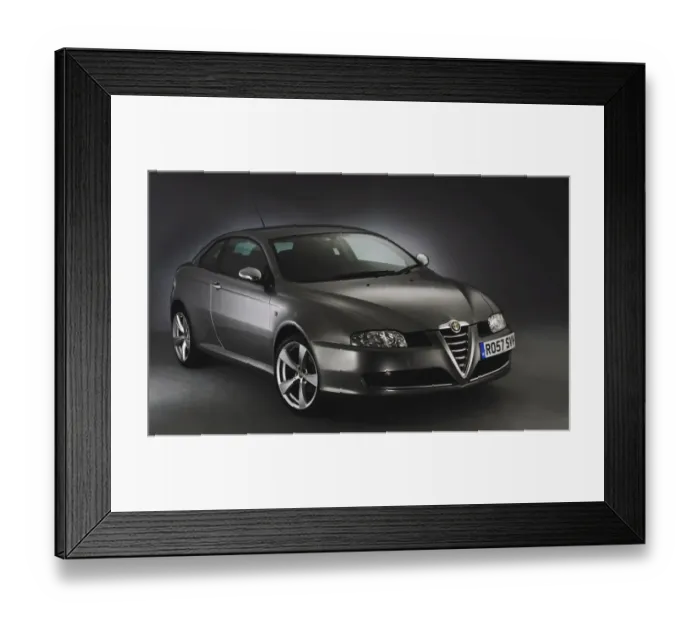 Framed Print : 2007 Alfa Romeo GT