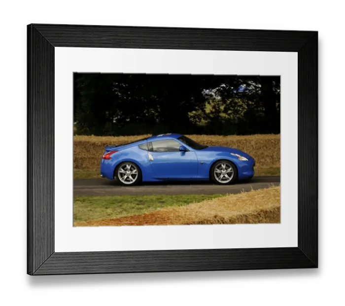 Framed Print : 2009 Nissan 370Z