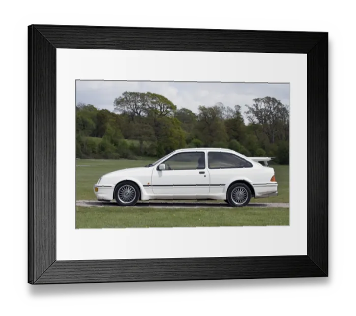Framed Print : 1986 Ford Sierra Framed Print : 1986 Ford Sierra