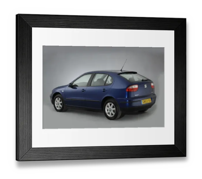 Framed Print : 2003 Seat Leon S Framed Print : 2003 Seat Leon S