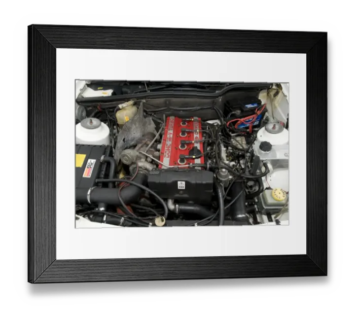 Framed Print : 1986 Ford Sierra Framed Print : 1986 Ford Sierra