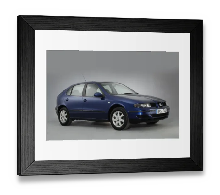 Framed Print : 2003 Seat Leon S Framed Print : 2003 Seat Leon S