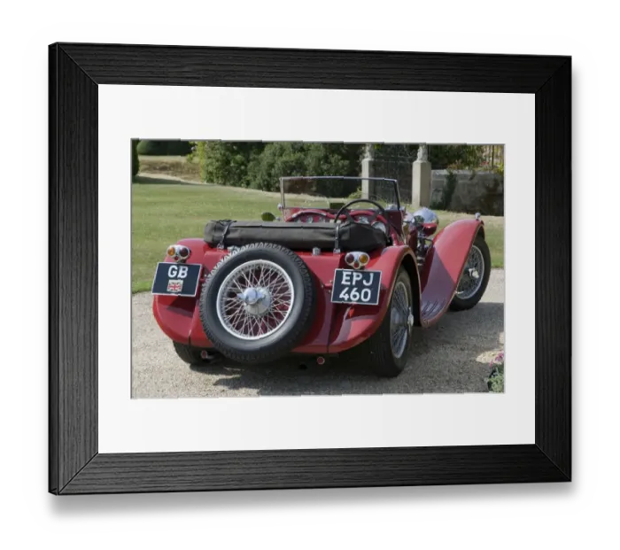 Framed Print : 1937 SS 100