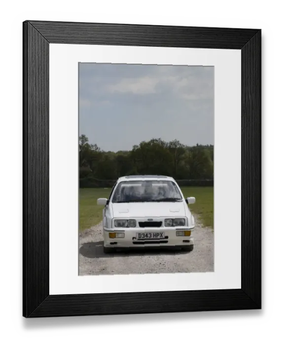 Framed Print : 1986 Ford Sierra